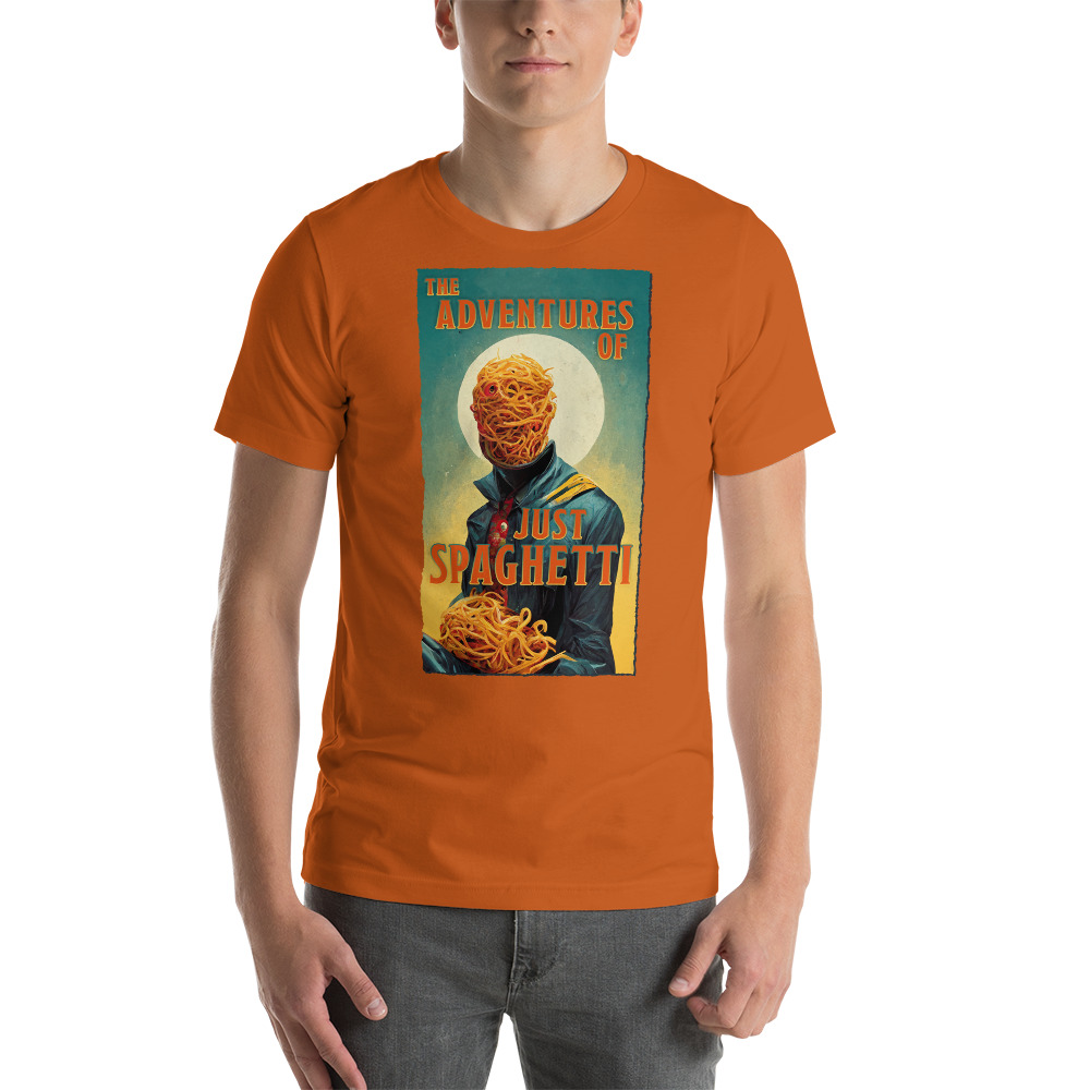 The Adventures of Just Spaghetti Unisex Tee - Image 3