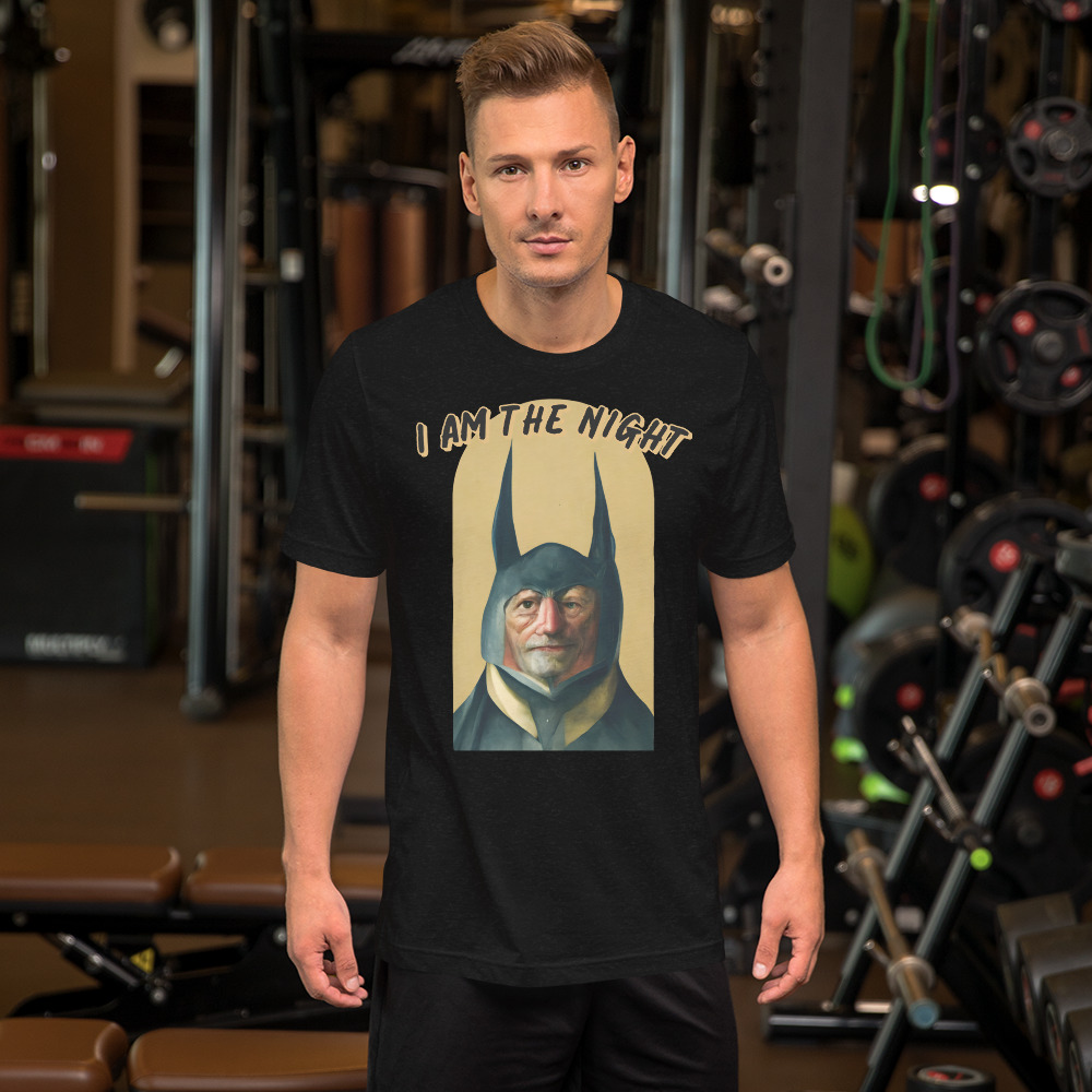 I am the night Unisex tee