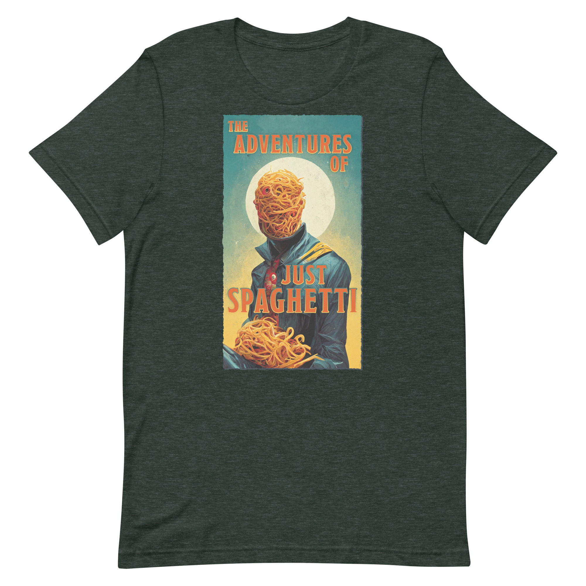 The Adventures of Just Spaghetti Unisex Tee - Image 7