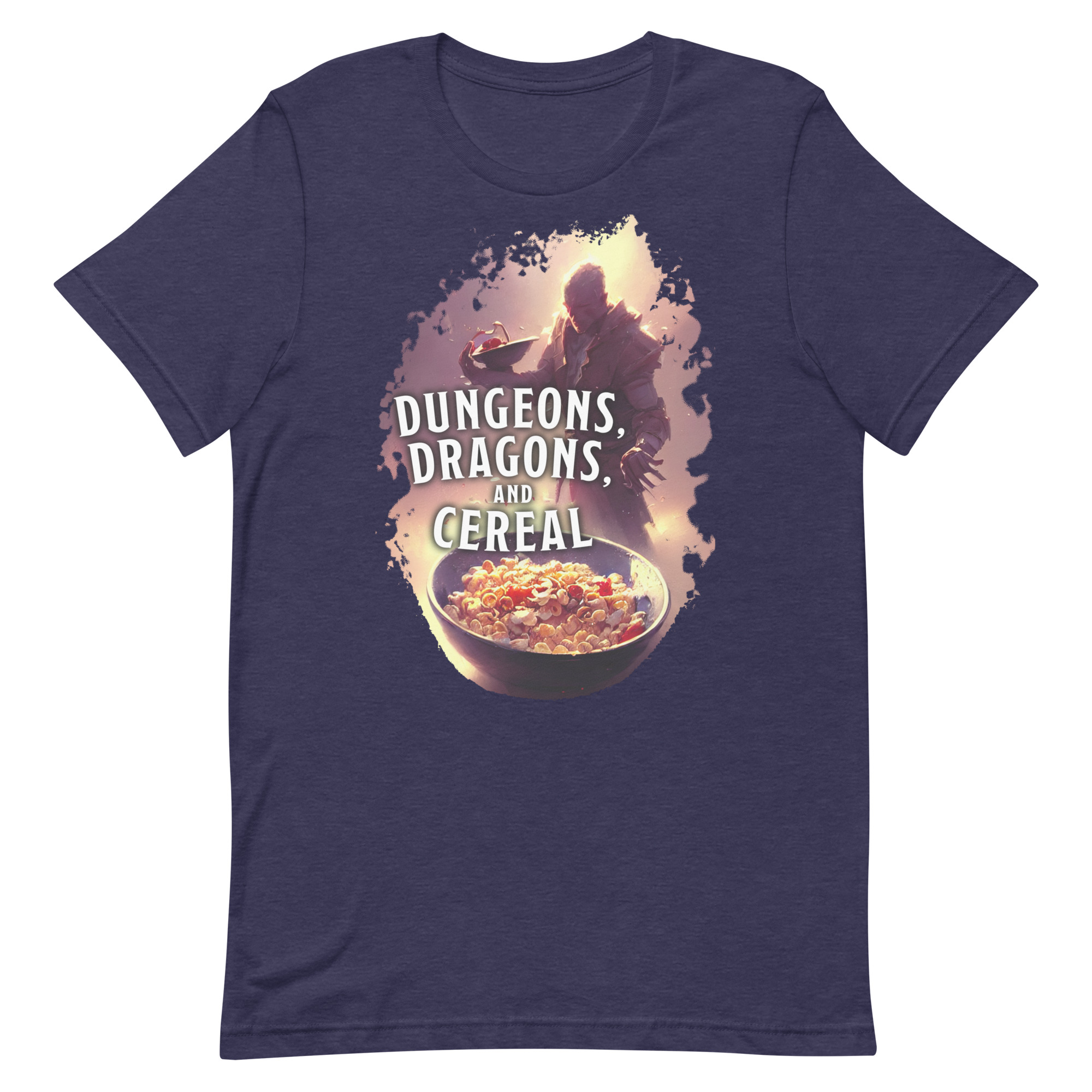Dungeons, Dragons, and Cereal Unisex Tee - Image 6
