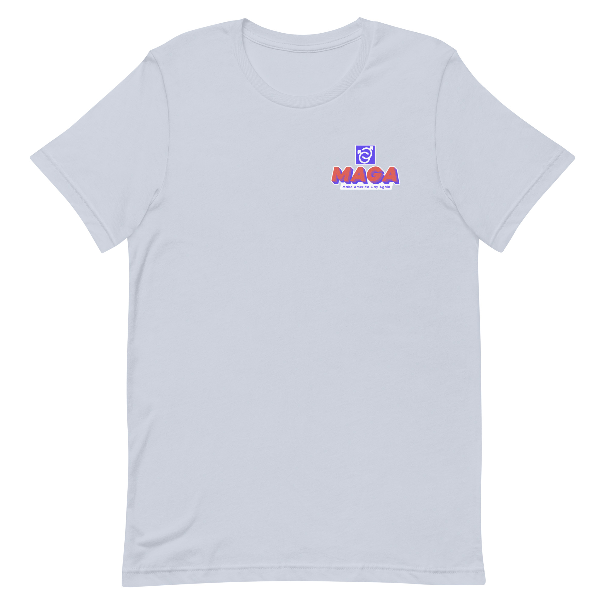 Make America Gay Again Unisex tee (Upper left booby region version) - Image 10