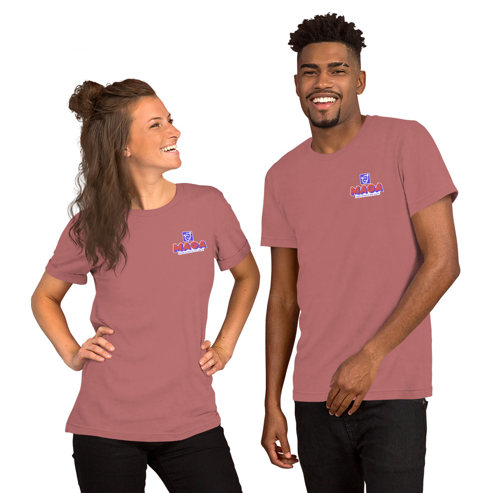 Make America Gay Again Unisex tee (Upper left booby region version) - Image 2
