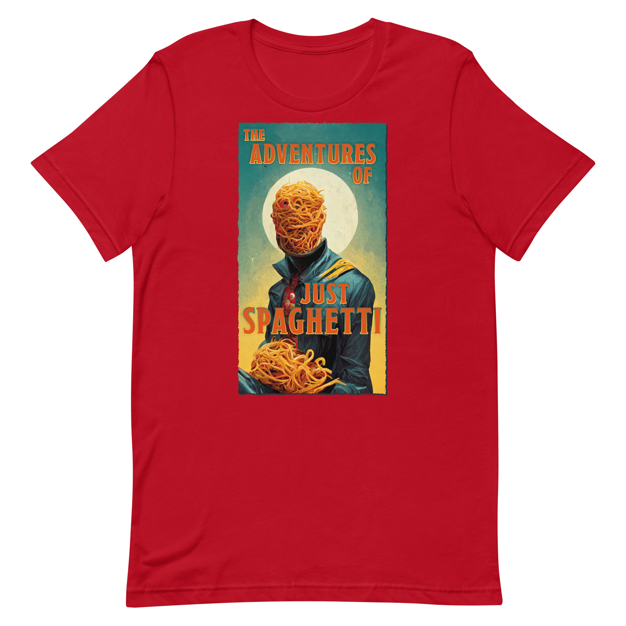The Adventures of Just Spaghetti Unisex Tee - Image 6